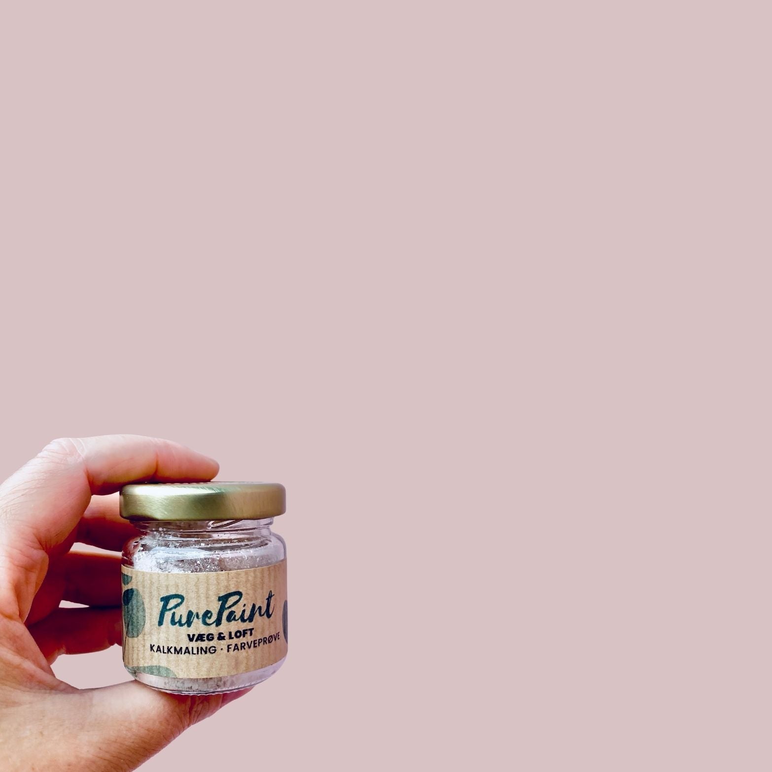 PurPur Rose - Lime Paint | Färgprov