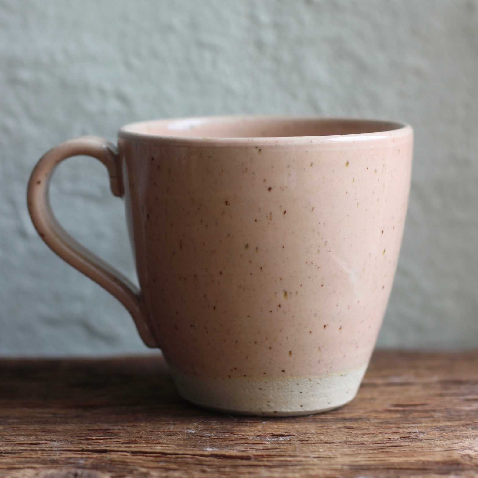 Keramikmugg - Puderrosa